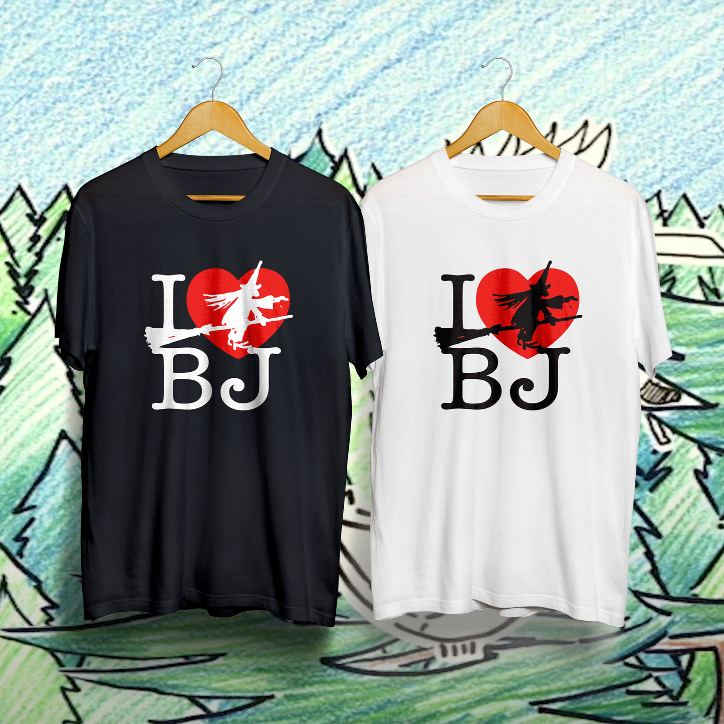 Badjelly I ❤️ BJ Tee