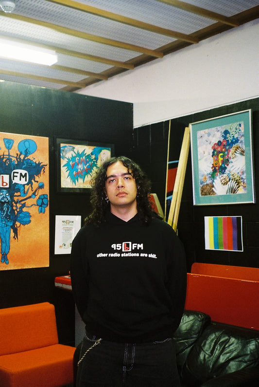 The "other radio stations are shit." Hoodie