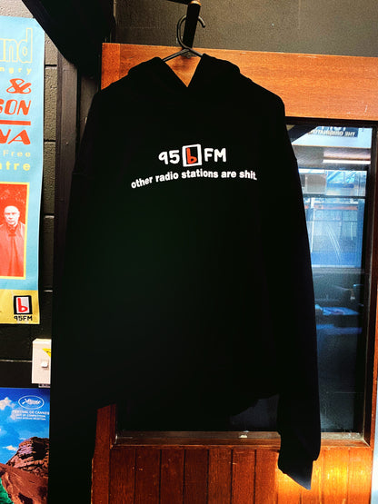 The "other radio stations are shit." Hoodie