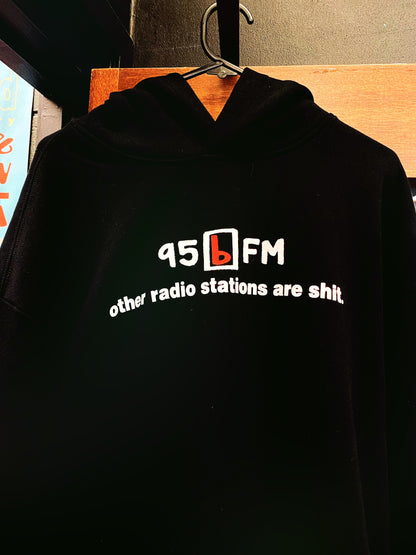 The "other radio stations are shit." Hoodie