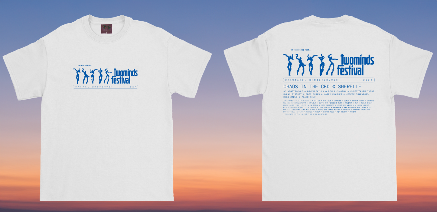 Twominds Festival T-Shirt - 2024 Lineup