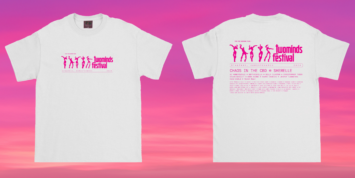 Twominds Festival T-Shirt - 2024 Lineup