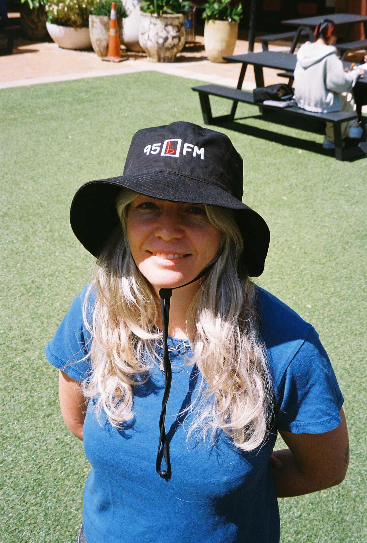 95bFM Wide Brim Bucket Hat