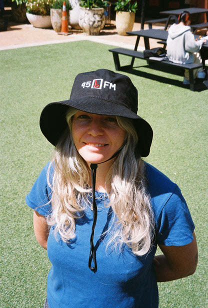 95bFM Wide Brim Bucket Hat