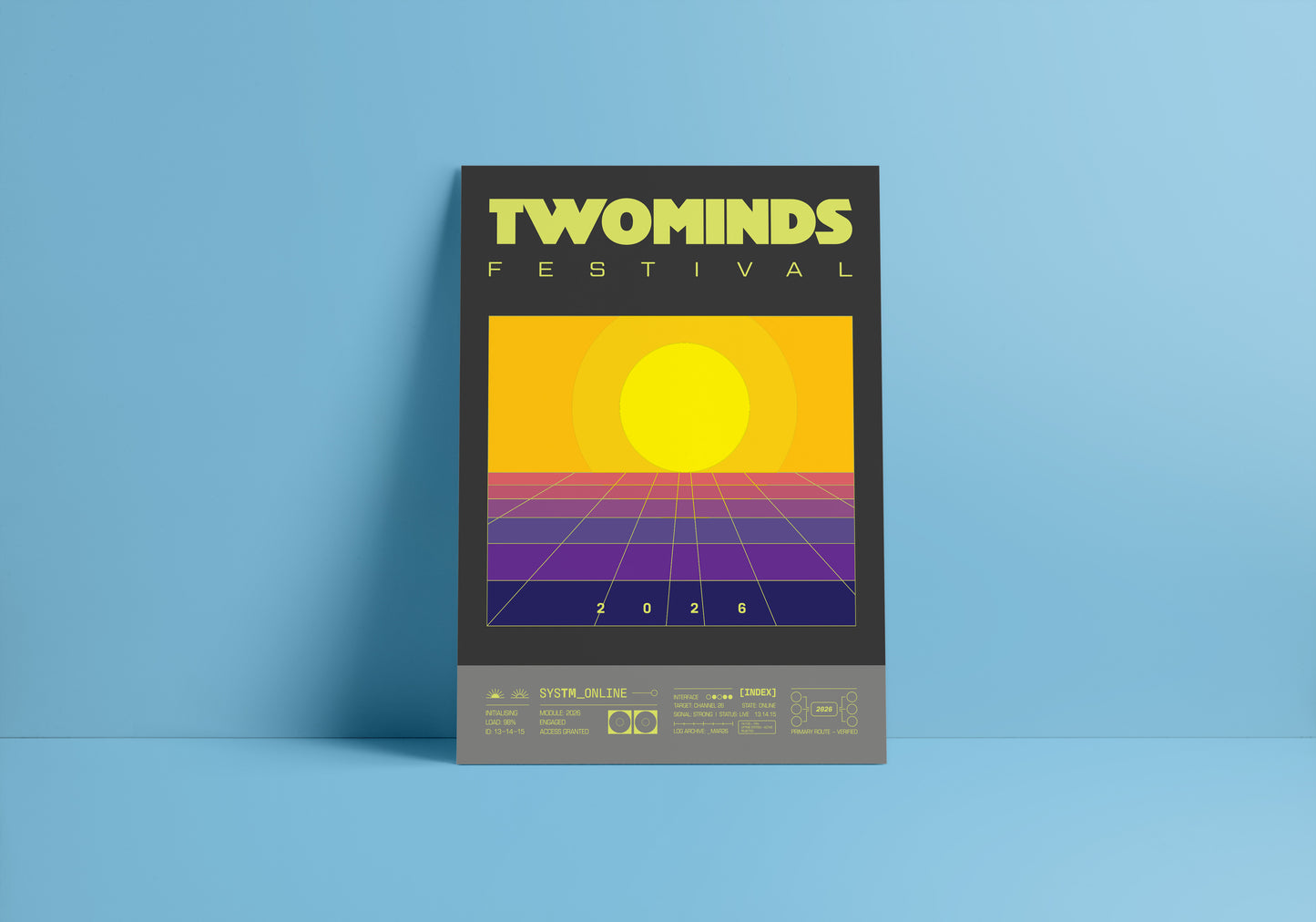 Twominds Festival Art Prints