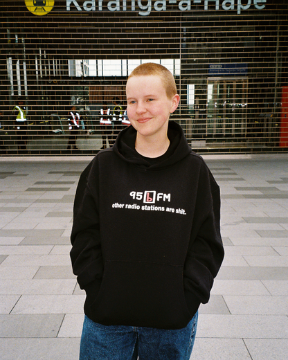 The "other radio stations are shit." Hoodie